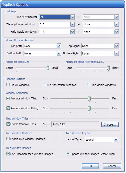 TopDesk Options