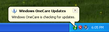 OneCare Background Updates Let You Keep Working
