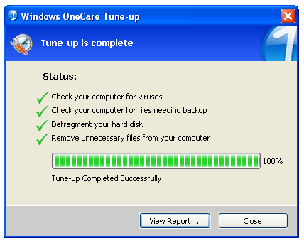 OneCare Tune-up Complete