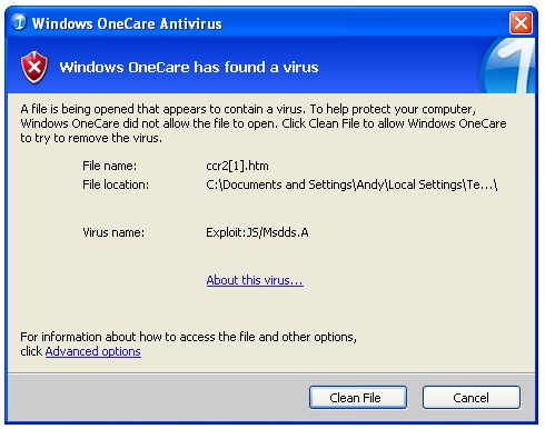 OneCare Nabs A Virus