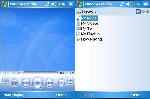 Windows Media Player Mobile